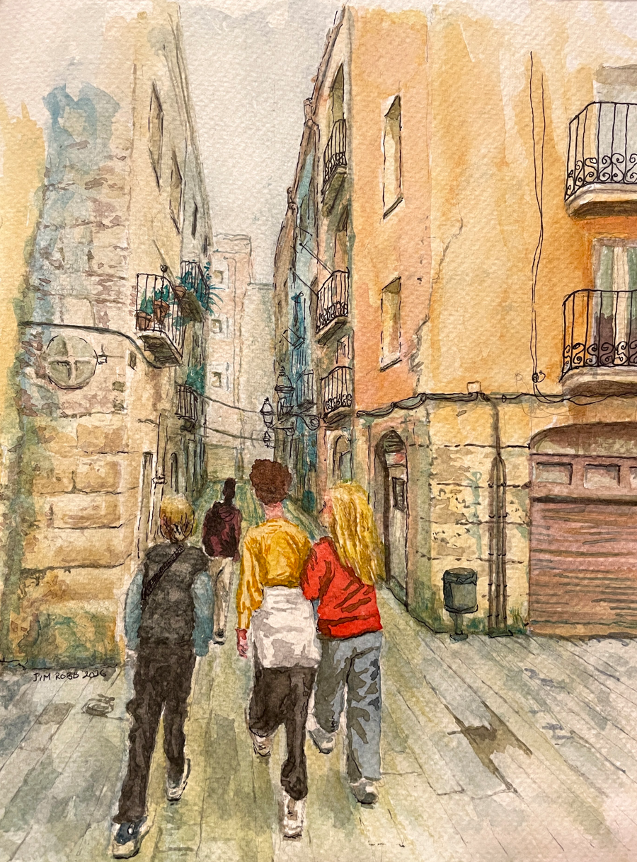 Spain street scene